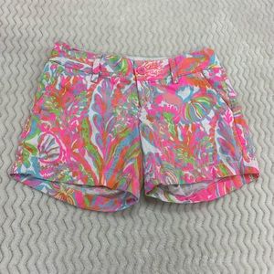 Lilly Pulitzer Callahan 5” Shorts Size 00